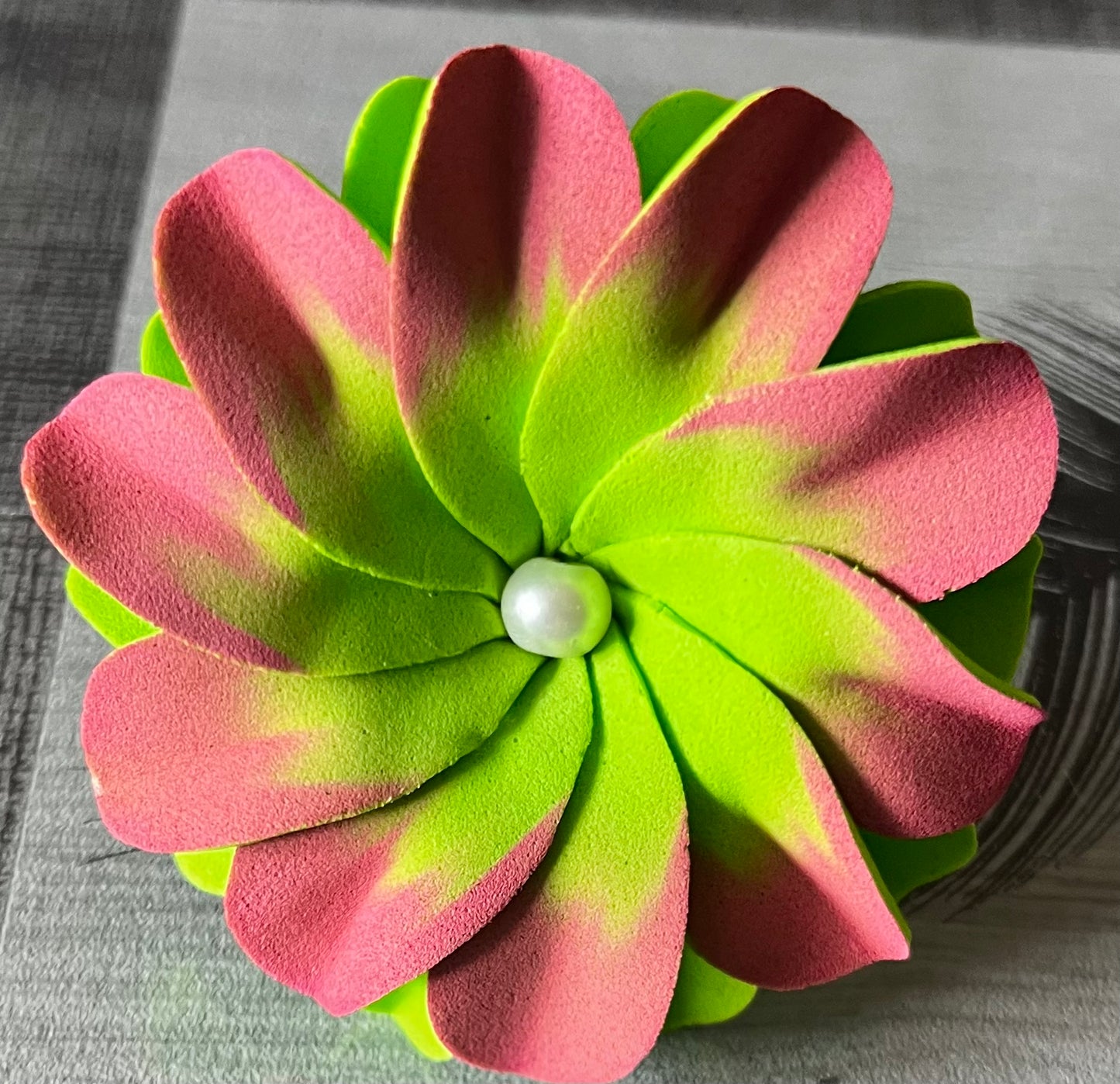 Fleur double dégradée
